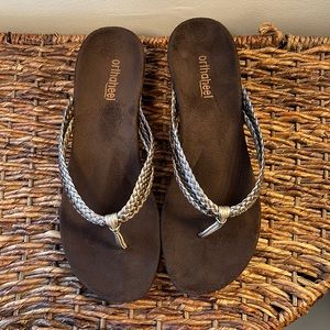 Orthaheel sandals, size 8